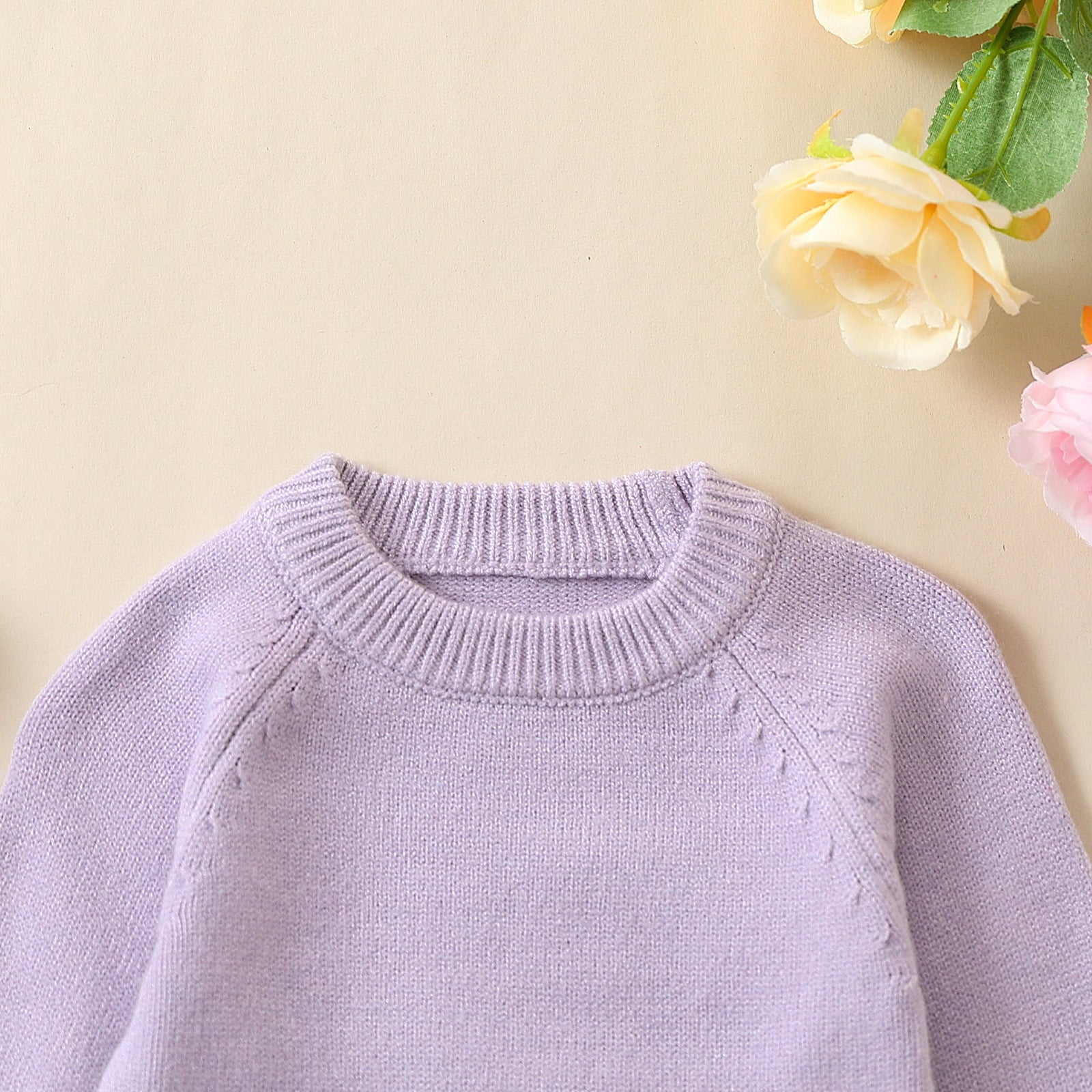 Lavender Long Sleeve Onesie