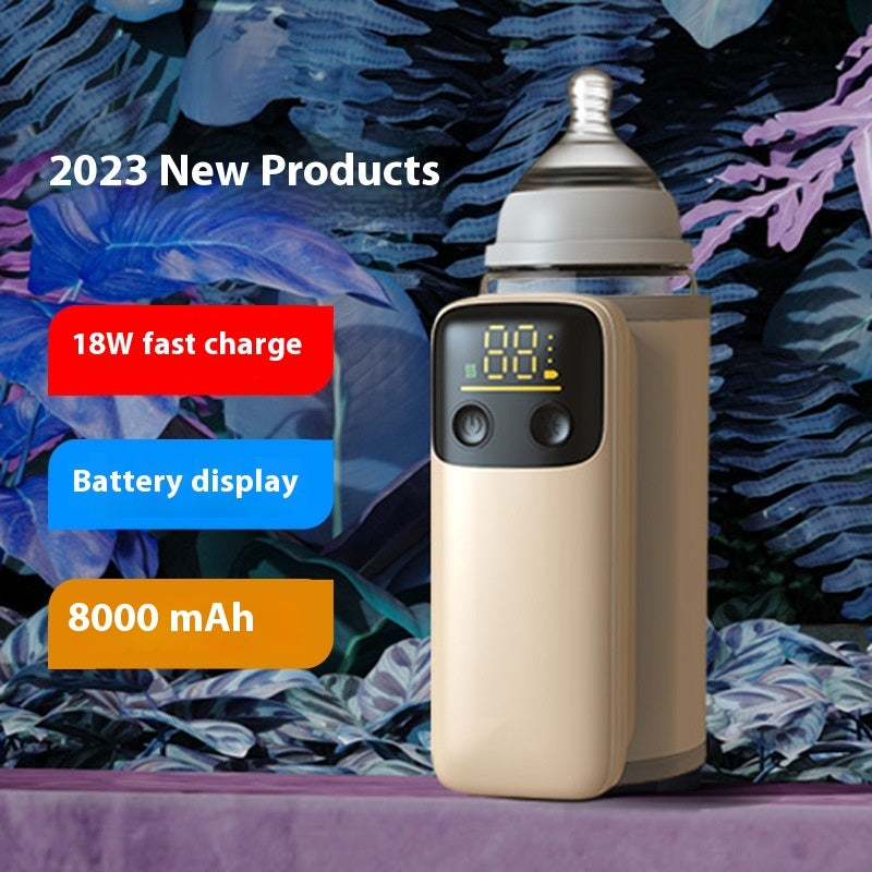 3000mAh Temperature Control Baby Milk Warmer Bottle