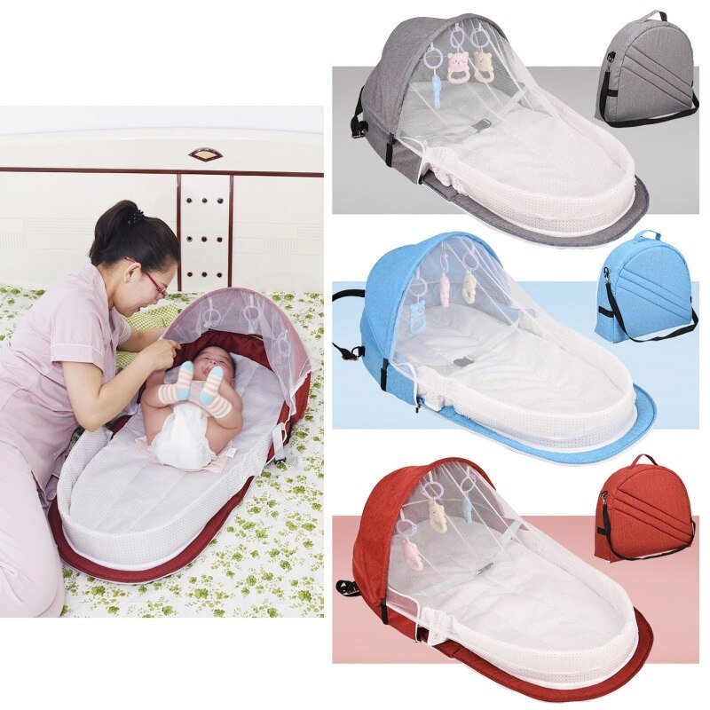 Baby Mosquito Net Sleeping Basket