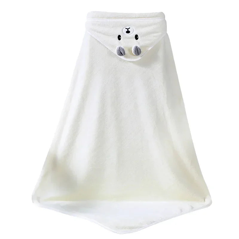 Baby Bath Time Hooded Towel