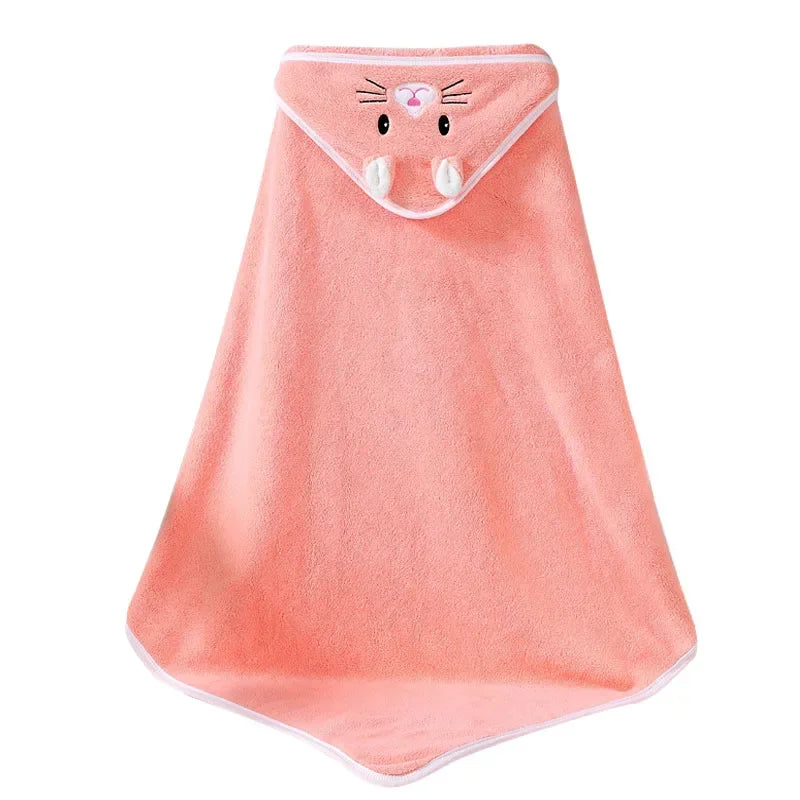 Baby Bath Time Hooded Towel